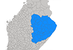 Etelä-Savo, Pohjois-Karjala, Pohjois-Savo kunnat